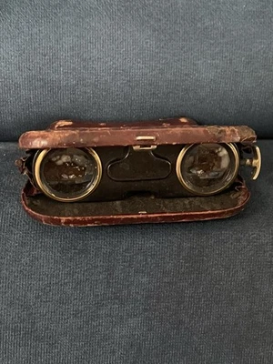 Antique French Folding Opera Glasses named "La Mignonne" - "The Cutie", Antique - Image 1 of 4