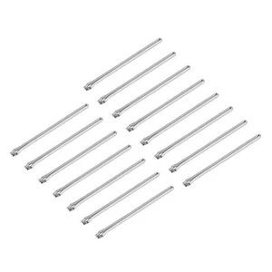 15Pcs 22mm Watch Band Link Cotter Pin, Stainless Steel 1mm Dia. Silver Tone - Picture 1 of 5