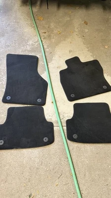 2015-2024 Audi A3 S3 RS3 CARPET Floor Mat Set OEM - Audi Genuine *MINT COND* - Image 1 of 2