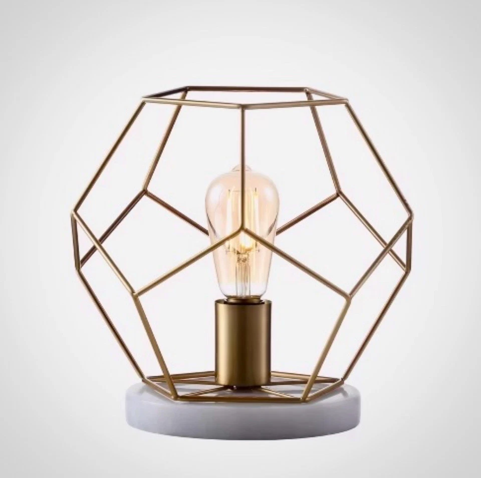 JONATHAN Y JYL1047A James 10" Metal/Mármol LED Lámpara de Mesa Mediados de Siglo Moderna G... Foto 1 de 3