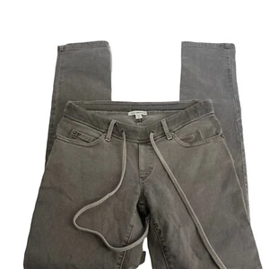 James Perse Womens gray Utility Pants Size 0 denim skinny jeans drawstring - Picture 1 of 8