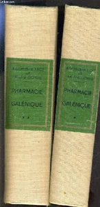 PHARMACIE GALENIQUE EN 2 VOLUMES - TOME 1 + TOME 2. - GORIS A. & LIOT A. - 0 - Imagen 1 de 1