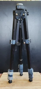SLIK U212 Deluxe Universal Professional Black Finish Camera Tripod - Picture 1 of 3