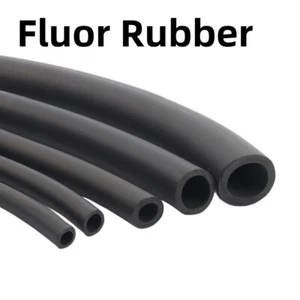 Manguera de goma flúor tubo de combustible negro sellado motor diésel manguera aceite - Imagen 1 de 6