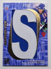 2012-13 KHL All-Star Letter #ABC-020 Tony Martensson 7/10