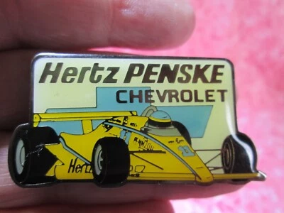 Hertz PENSKE Chevrolet INDY CAR CART RACING Hat Lapel Pin - #11 - / 5D - Image 1 of 4