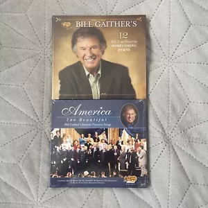 Bill Gaither’s 12 Favorites & America The Beautiful Cracker Barrel 2 CD Set NEW - Picture 1 of 3