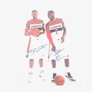 John Wall Bradley Beal signed 16x20 photo PSA/DNA Washington Wizards - Picture 1 of 4