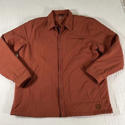 Chaqueta Toad & Co Para Hombres XXL Marrón Aerium Camisa Jac Nylon Aire Libre Tareas Trabajo Foto 1 de 4