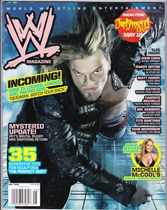 WWE Magazine May 2008 Wrestling Edge Judgment Day Matt Hardy Michelle McCool - Picture 1 of 10