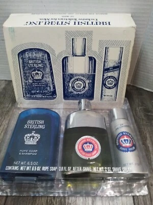 Champú para después del afeitado 3,8 y jabón British Sterling para hombre de colección 6,5 oz S. CREMA 2, OZ Foto 1 de 4