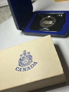 1973 Canada $1 Coin Nickel Dollar P.E.I. 1873-1973 (With RCM Box) C3 - Picture 1 of 6
