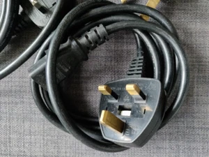 2.8m / 3.0m Kettle PC power lead UK 3 Pin Plug Sealed - Picture 1 of 3