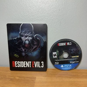 Resident Evil 3 PS4 Steelbook Best Buy Exclusivo - JUEGO INCLUIDO (Completo) CIB - Imagen 1 de 3