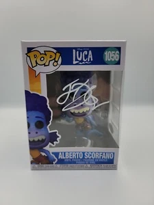Funko Pop! Alberto Scorfano #1056 Disney Luca Jack Dylan Grazer Signed JSA - Picture 1 of 8