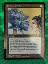 Helm of Obedience - Alliances - MTG Magic the Gathering 1996 NM Quality