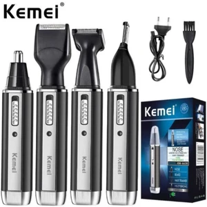 Kemei 4in1 Haarschneidemaschine Haarschneider Set Nasen Trimmer Rasierer Clipper - Bild 1 von 12