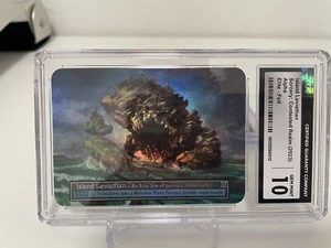 Sorcery Contested Realm Alpha Foil Island Leviathan CGC 10 Gem Mint - Picture 1 of 2