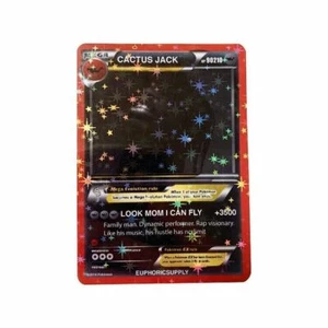 CACTUS JACK Travis Scott Euphoric Supply Pokemon Card LIMITED EDITION - Picture 1 of 3