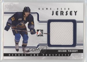 2008 ITG Heroes and Prospects Game Used Jersey Silver /100 Julian Talbot #GUJ-39