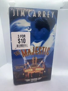 The Majestic (VHS) Jim Carrey - Sealed - Picture 1 of 3