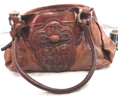 Cartera Brighton Katarina 3D Cuero Obra Maestra Colección Bolso de Hombro Marrón Foto 1 de 4