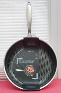 TRI-PLY PAN 28cm- HYBRID NO STICK STAINLESS STEEL FOODS SAUTÉ FRYING 🍳🥩🥓🧆🩸 - Picture 1 of 22