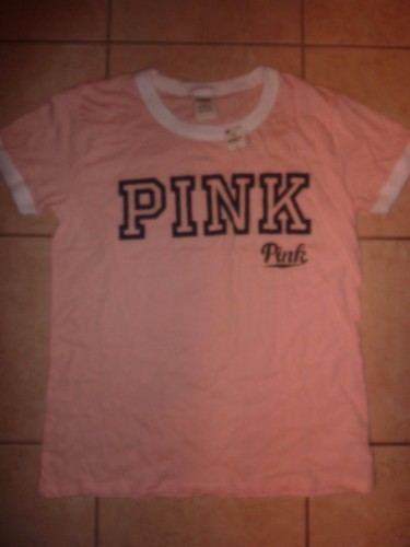 T-shirt Victoria’s Secret PINK - Modèle Dog Tee, Multicolore, Neuf Avec étiquettes