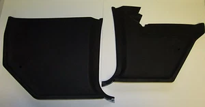 fits 68 69 70 B-Body Charger Road Runner GTX Coronet Satellite Black Kick Panels - Picture 1 of 3