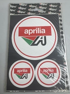 Aprilia Sticker 45mm 90mm Emblem E2017 - Picture 1 of 7
