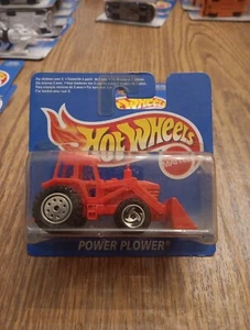 1995 Vintage Hot Wheels Power Plower On International Short Card Red Tractor Rarität - Bild 1 von 8
