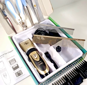 Ceenwes Professional Rechargeable Pet Hair Clipper & Nail Clipper Set - Bild 1 von 14