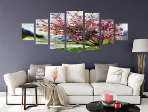 3D Pink Tree 716 Unframed Print Wall Paper Decal Wall Deco Indoor AJ Wall Jenny - Picture 1 of 6