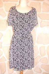 Robe noire et blanche neuve marque Eva Kayan taille 38 étiqueté à 139€ - Photo 1/3