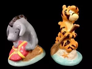 Treasure Craft Disney Classic Pooh Eeyore & Tigger Salt & Pepper Shakers NIB - Picture 1 of 9