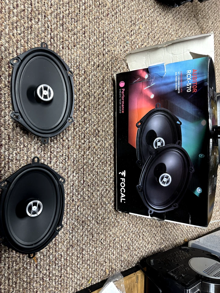 "Altavoces coaxiales bidireccionales de audio para automóvil serie Auditor Focal RCX570 5x7"" (1 par)" Foto 1 de 1