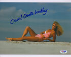 CHRISTIE BRINKLEY SUPER-MODEL INSCRIBED & SIGNED SEXY SWIMSUIT PHOTO PSA