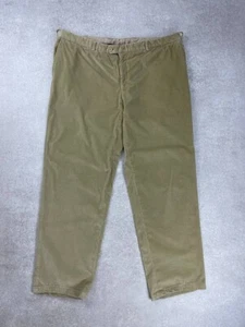 Vintage Brioni Corduroy Beige Men’s Pants Size XL-XXL - Picture 1 of 12