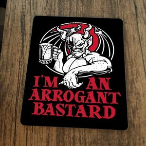 Im an Arrogant Bastard Beer Ale Mouse Pad - Picture 1 of 1