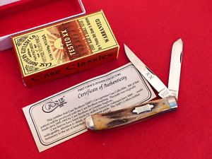 Case Bros USA Classic STAG 52007 trapper 1993 mint in box knife