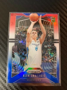 19-20 Panini Prizm Alen Smailagic 2 card Base, Red White, Blue Prizm RC Warriors - Picture 1 of 4