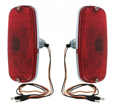 TAIL LIGHT ASSEMBLY 1965 CHEVROLET TRUCK FLEETSIDE 1 PAIR - Image 1 of 2