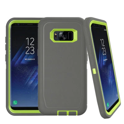 For Samsung Galaxy S8 / S8 Plus Case Shockproof Heavy Duty Case /Belt Clip - Image 1 of 4