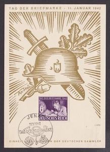 GERMANY 1942, Maxi card Mi #811, FDC, Special cancellation - Picture 1 of 3