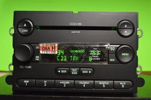 2007 Ford Fusion Taurus X factory 6 disc CD radio stereo 7F9T-18C815-HB - Picture 1 of 9