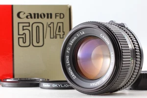 [Casi sin usar] Nuevo objetivo estándar Canon FD 50 mm F/1,4 NFD para A-1 AE-1 F-1 JAPÓN - Imagen 1 de 8