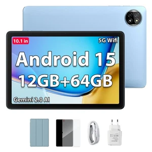 Blackview Tab 20 WiFi Tablet 10.1 Inch Android 15 12GB+64GB Gemini AI 2.0 - Picture 1 of 17