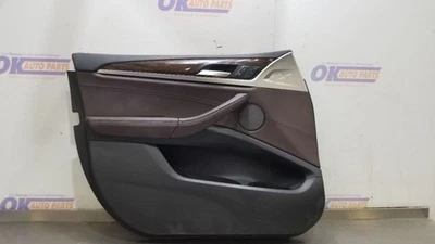 20 2020 BMW X3 OEM FRONT DOOR TRIM PANEL BLACK BROWN DRIVER LEFT  Foto 1 de 4