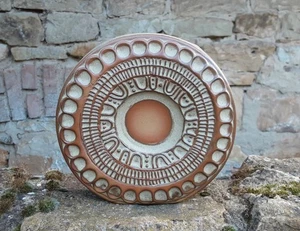 ***VINTAGE KERAMIKVASE*WHEEL*RADVASE*LOUIS HUDSON*70ER*CORNISH STUDIO POTTERY*** - Bild 1 von 14