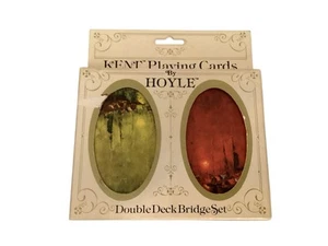 Double Deck Bridge Set Starcraft Products Kent Playing Cards By Hoyle - Picture 1 of 8